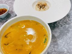 蟹粉芽米烩桃胶-新光酒家·河豚·海鲜·蟹料理(浦东店)