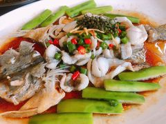 鲜花椒蒸桂花鲈-猪肉婆私房菜(容桂总店)
