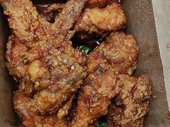 甜辣味半鸡-富乐满韩国正宗炸鸡韩国料理(虹泉路店)