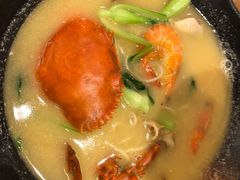 膏蟹汤面-十面欢腾·海鲜面·台式Bistro(长乐路店)