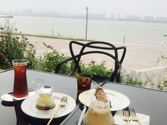 露天位-游心咖啡(青山滨江店)