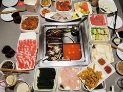 四拼锅底-海底捞火锅(海宁路店)