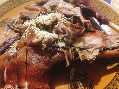油烫鹅-对又来老费饭店