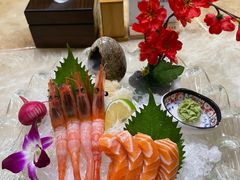 三文鱼甜虾拼盘-桃屋日本料理(清华科技园店)