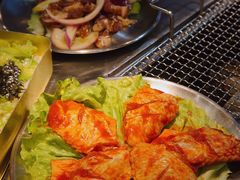 秘制鸡中翅-大丘街路边烤牛肉