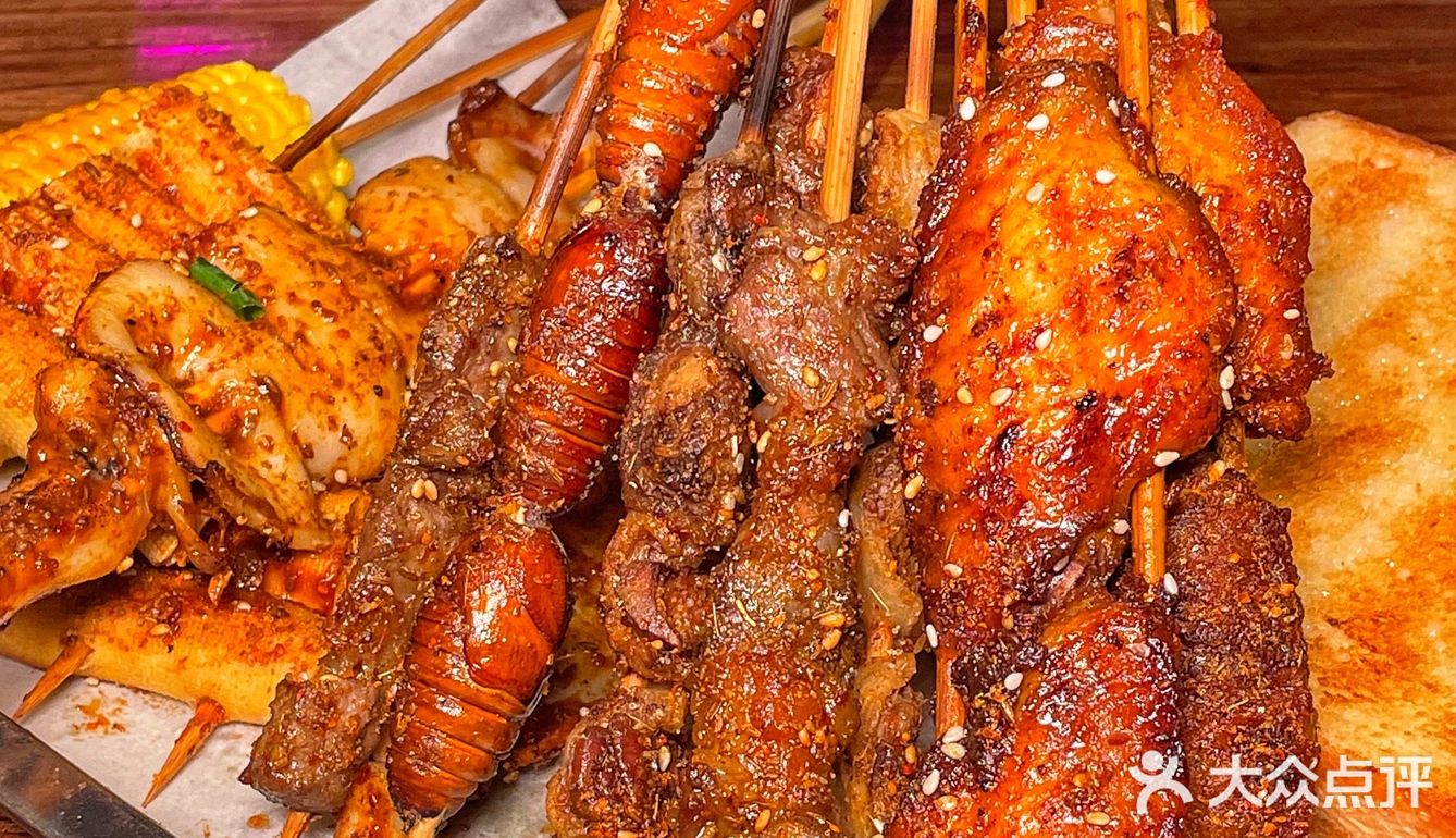 肉食控的福音‼️能吃五串的都是牛人👍🏻