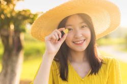 -海岸风光儿童摄影