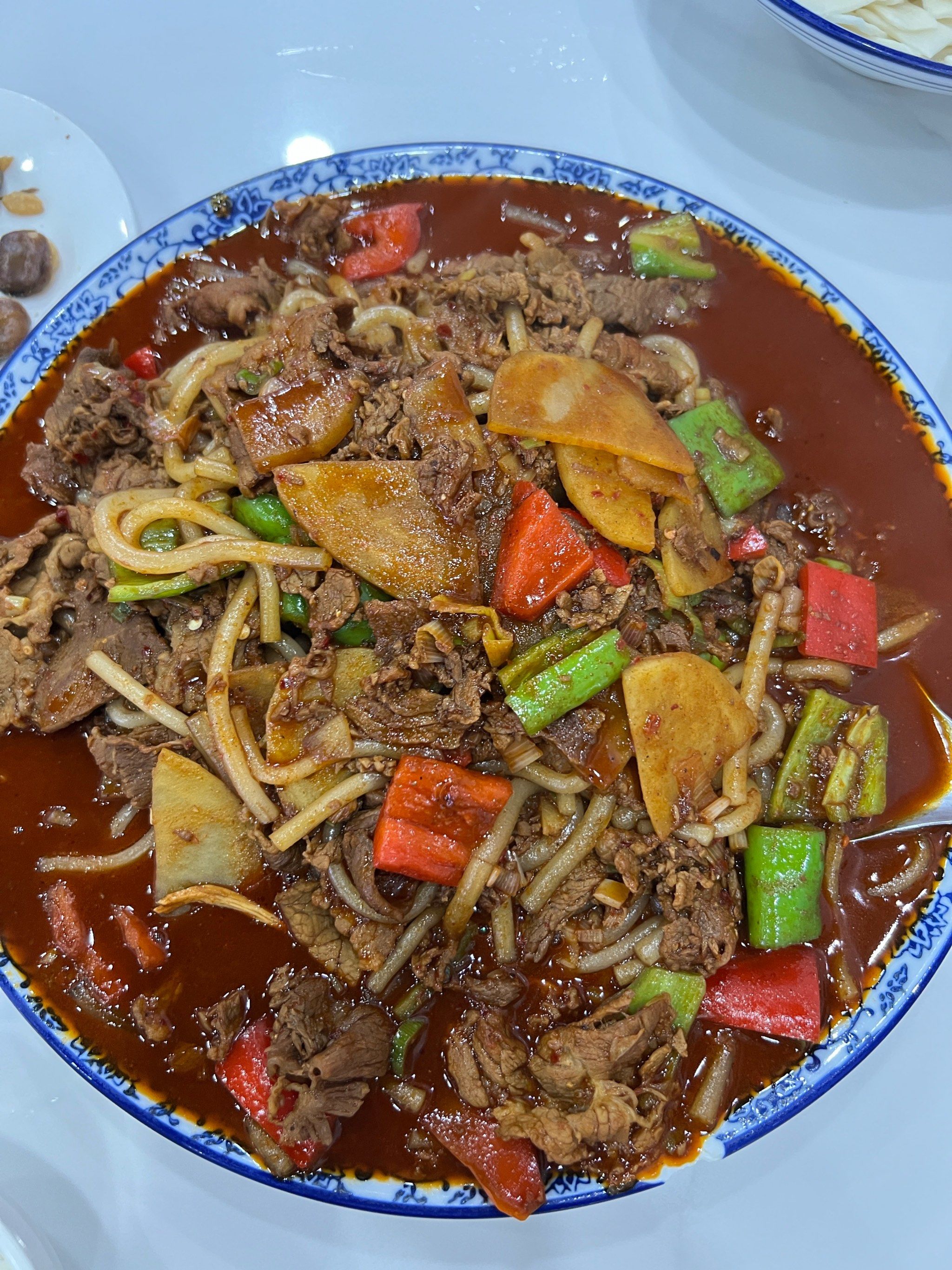 宁夏特色炒肉片,配米饭配面都舒服!