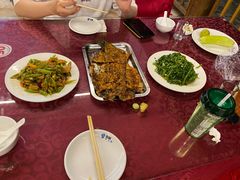 烤虹鳟鱼-途肴·老农饭庄(百里峡店)