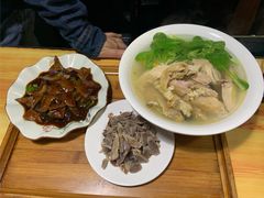 酱爆猪肝浇头-富源春面馆(四川北路店)