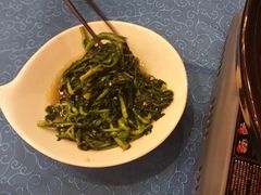蒜泥蒿菜-杭州千岛湖开元度假村