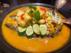 -探鱼·鲜青椒爽麻烤鱼(天河优托邦店)