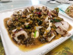 酸菜炒鱿鱼-温岭人家(红花北路店)