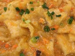 蟹粉烩鱼肚-上海老饭店(北京分店)