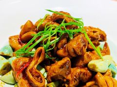 腊八蒜烧肥肠-福海居烤鸭店(鸟巢店)