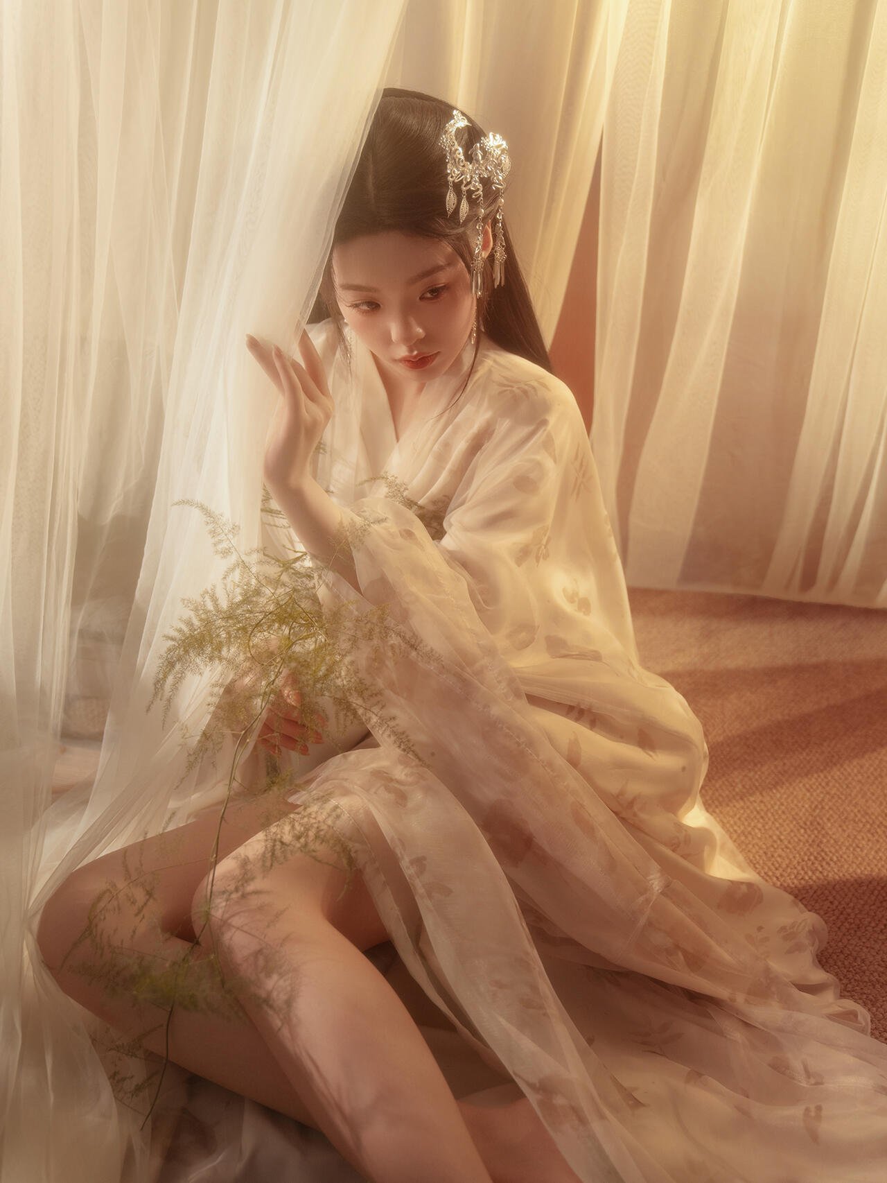 幽香扑鼻的古风闺房写真✨美到发光