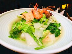 腐皮杭白菜-老头儿油爆虾·知味杭州(爱琴海购物中心)