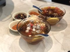 玫瑰红糖冰粉-黔派·贵州烙锅烤肉·米粉(车公庙店)