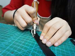 制作过程-零几体验diy皮具工作室(振业城店)