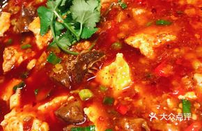 Stewed Beef Shank with Old Tofu in Stone Pot