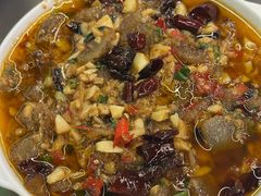 油呛黄牛皮-玛扎烧烤私房菜