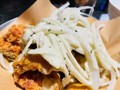 炸鸡翅一半一半-富乐满韩国正宗炸鸡韩国料理(虹泉路店)