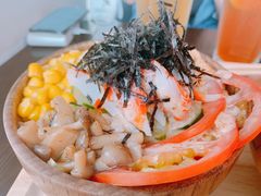 蟹肉捞波奇饭-Poke lemon海鲜波奇饭·柠檬茶(金碧开放小区店)