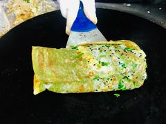 菠菜煎饼果子-何太吉·煎饼果子(海防路店)