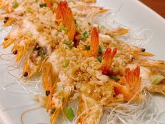 铁板蒜香大虾-意满花千醉(金茂览秀城店)