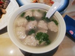 小船黄花鱼丸汤-小船渔村•大连菜•大连焖鱼(明泽街店)