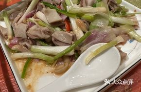 Scallion Oil Stir-fried Pig's Tripe