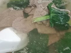 青菜猪肝汤-珠宝街老左杂酱面馆