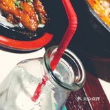 中盛的林子石锅鱼 我点的是肥肠石锅鱼感觉还好吃上面满