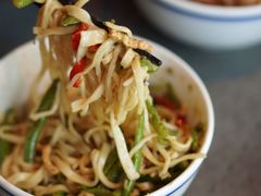 豆角丝炒肉拌转百刀-日上三甘(三里屯店)