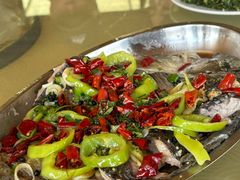 油泼野生鲤鱼-葛子涧农家宴