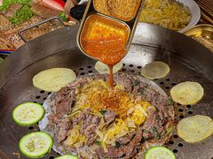 -陈叉子钢盆烤肉(中原万达店)