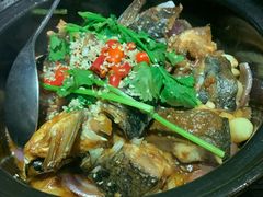 啫啫鱼头煲-盔甲王·猛货牌档(安泰店)