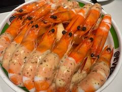 水果沙拉基围虾-欧记大排档·景德菜(上海首店)