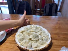 -东来菜馆•手抓海鲜家常菜•海鲜锅贴(鸽子窝店)