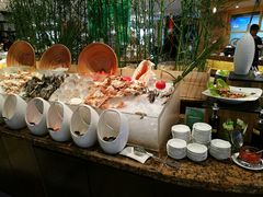 自助取餐区-厦门悦华酒店·绿庭主题自助餐厅