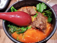 香草番茄汤.猪软骨面-和府捞面(东直门银座店)