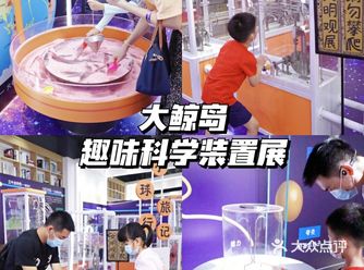 假期遛娃好去处|大鲸岛趣味科学装置展