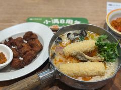 灵魂酸辣汤炸酱米粉-小满手工粉(北京富力广场店)