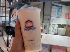 日式白桃麻薯奶茶-和气桃桃(宏伊广场店)