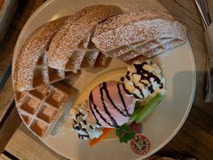 水果冰淇淋松饼-漫咖啡(红唐店)
