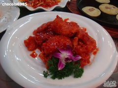 糖醋鸡肉-平壤馆(西塔街店)
