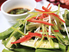 白灼秋葵-柴窝堡辣子鸡(文艺路店)