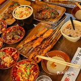 苏州探店🍻夏日夜晚在淮海街喝酒撸串吃冒菜