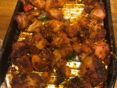 料理烤老味道鸡块-老东镇啤酒屋海鲜加工·蒸汽海鲜·海鲜烧烤(台东店)