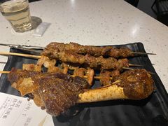 热气羊肉串-京韵胡同·酱香羊蝎子火锅涮肉(长寿路店)